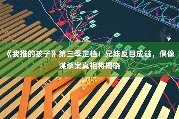 《我推的孩子》第三季定档！兄妹反目成谜，偶像谋杀案真相将揭晓